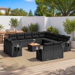 Your Ideal 14-Piece Garden Sofa Set Awaits You