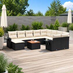 Create a Welcoming Outdoor Area with This 11 Piece Sofa Set