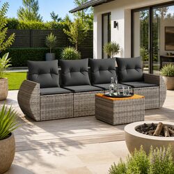 Your Ideal Outdoor 5-Piece Sofa Set Awaits