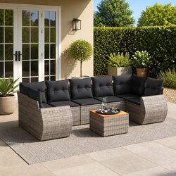 Friendly 8 Piece Garden Sofa Set for Your Outdoor Space