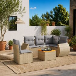 Your Ideal 6 Piece Garden Sofa Set Awaits