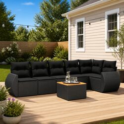 Create a Cozy Outdoor Retreat with a 7 Piece Sofa Set