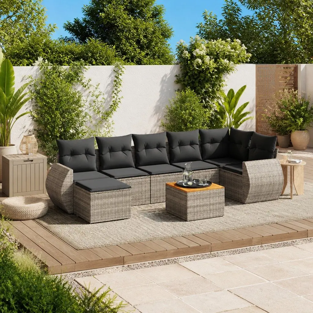 8-Piece Garden Sofa Set