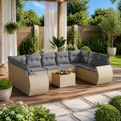 Your 10-Piece Garden Sofa Set for Relaxation and Fun