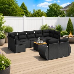 Your New Favorite Outdoor Sofa Set: 10 Pieces Included