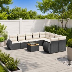 Your New 10 Piece Garden Sofa Set Awaits
