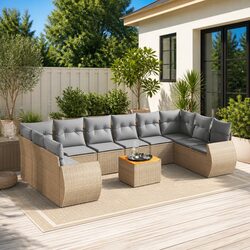 Your New Outdoor Haven: 11-Piece Garden Sofa Set