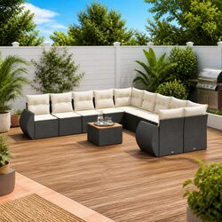 Your Ideal 11-Piece Modular Garden Sofa Set Awaits