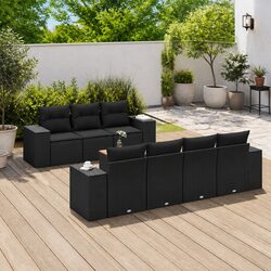 Your Perfect Outdoor Companion: 8-Piece Garden Sofa Set