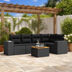 Your New 6-Piece Garden Sofa Set with Cushions Awaits