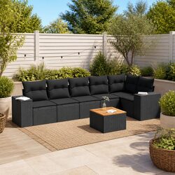 Your New Favorite 7-Piece Garden Sofa Set Awaits