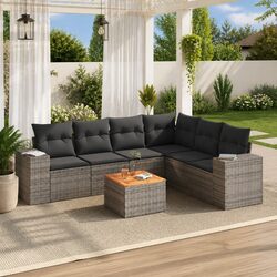 Create Your Dream Patio with Our 7-Piece Garden Sofa Set