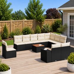 Your New Favorite 11 Piece Garden Sofa Set for Outdoor Living