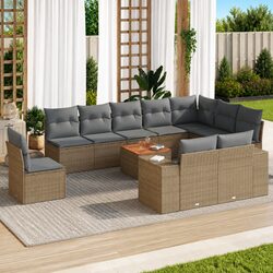 Your New Favorite 11 Piece Garden Sofa Set Awaits