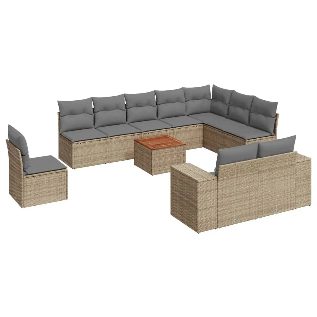 11 Piece Garden Sofa Set