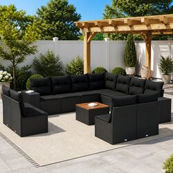 Friendly and Inviting 12 Piece Garden Sofa Set for Your Home
