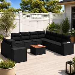 A Friendly 10 Piece Outdoor Sofa Set Just for You