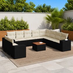 Friendly 11 Piece Outdoor Sofa Set with Storage and Comfort