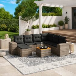 Friendly 8-Piece Garden Sofa Set - Perfect for You