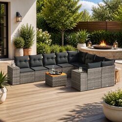 Your Ideal Outdoor 10-Piece Sofa Set Awaits