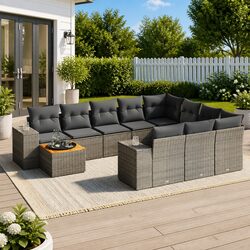Your New Favorite 11 Piece Outdoor Sofa Set Awaits