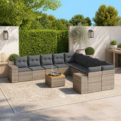 You’ll Love This 11 Piece Garden Sofa Set for Outdoors