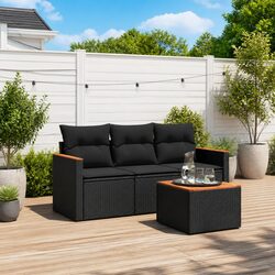 Your Cozy Outdoor Spot with a 4-Piece Sofa Set
