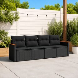 Enhance Your Patio with Our 4-Piece Garden Sofa Set