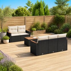 Your Perfect Outdoor Sofa Set: 6-Piece Modular Design