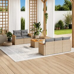Your Outdoor Space Deserves This 6 Piece Sofa Set