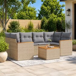 Your New Favorite 7 Piece Garden Sofa Set