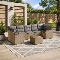 Your 8-Piece Garden Sofa Set for Relaxing Outdoors