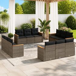 Friendly 12 Piece Outdoor Sofa Set for You