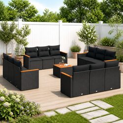 Your Ideal 13 Piece Garden Sofa Set Awaits