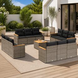 Create Your Perfect Outdoor Space with 13 Piece Sofa Set