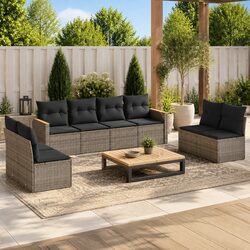 Your Perfect 8 Piece Outdoor Garden Sofa Set Awaits