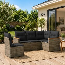 Your New Favorite Spot: 5 Piece Garden Sofa Set