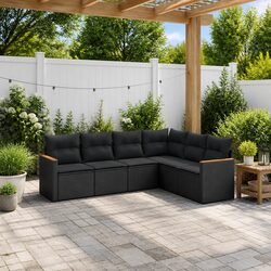 Your New Favorite 6-Piece Outdoor Sofa Set Awaits