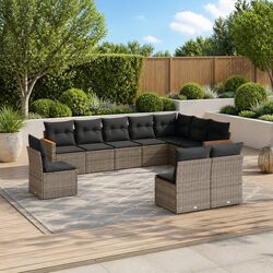 Your Perfect 10-Piece Garden Sofa Set Awaits