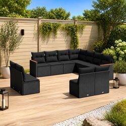 Enjoy Outdoor Comfort with This 11-Piece Sofa Set