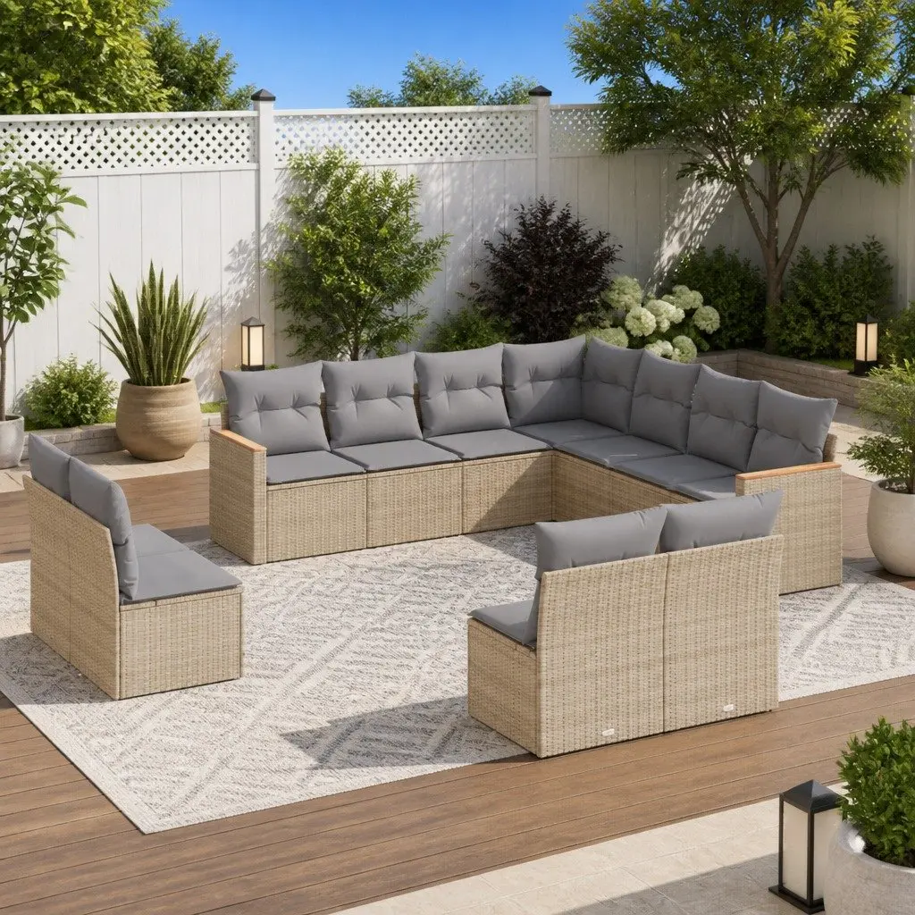 11-Piece Garden Sofa Set