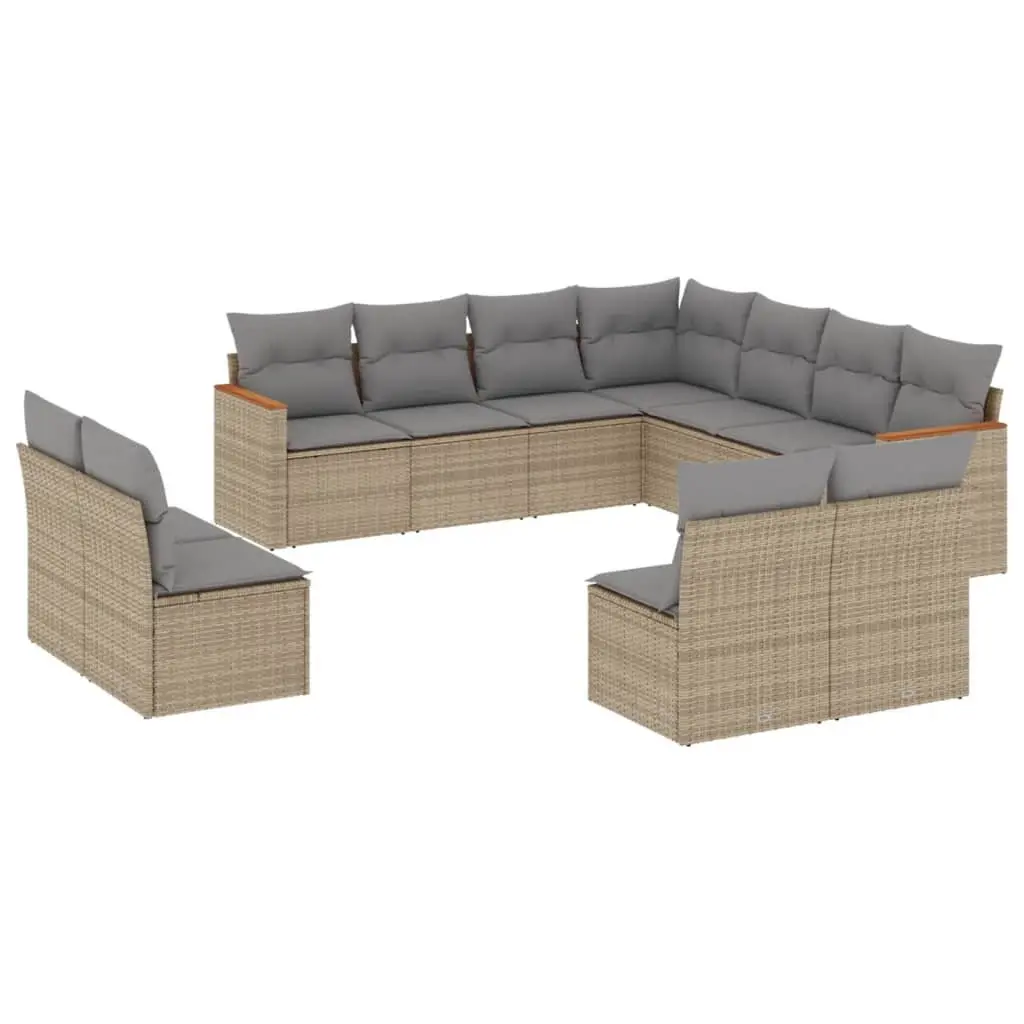 11-Piece Garden Sofa Set