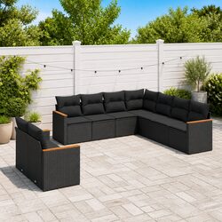 Create Your Perfect Outdoor Lounge with 9 Piece Sofa Set