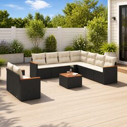 Create Your Outdoor Oasis with a 10 Piece Sofa Set