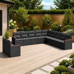 Your New 11-Piece Modular Garden Sofa Set Awaits