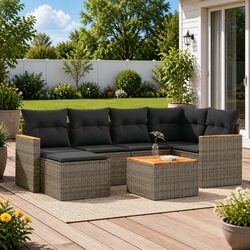 Your Perfect 7 Piece Garden Sofa Set for Relaxing Outdoors