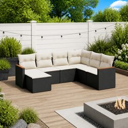 Your Perfect Outdoor Retreat: 7-Piece Sofa Set