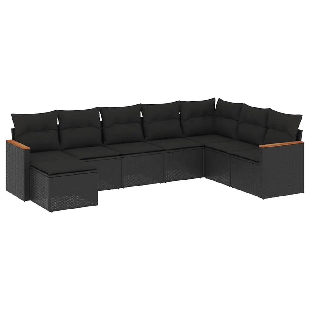Garden Sofa Set 8 Piece Outdoor Furniture Patio Lounge with Cushions Storage