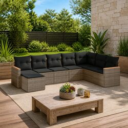 Enjoy Your Outdoors with an 8-Piece Sofa Set