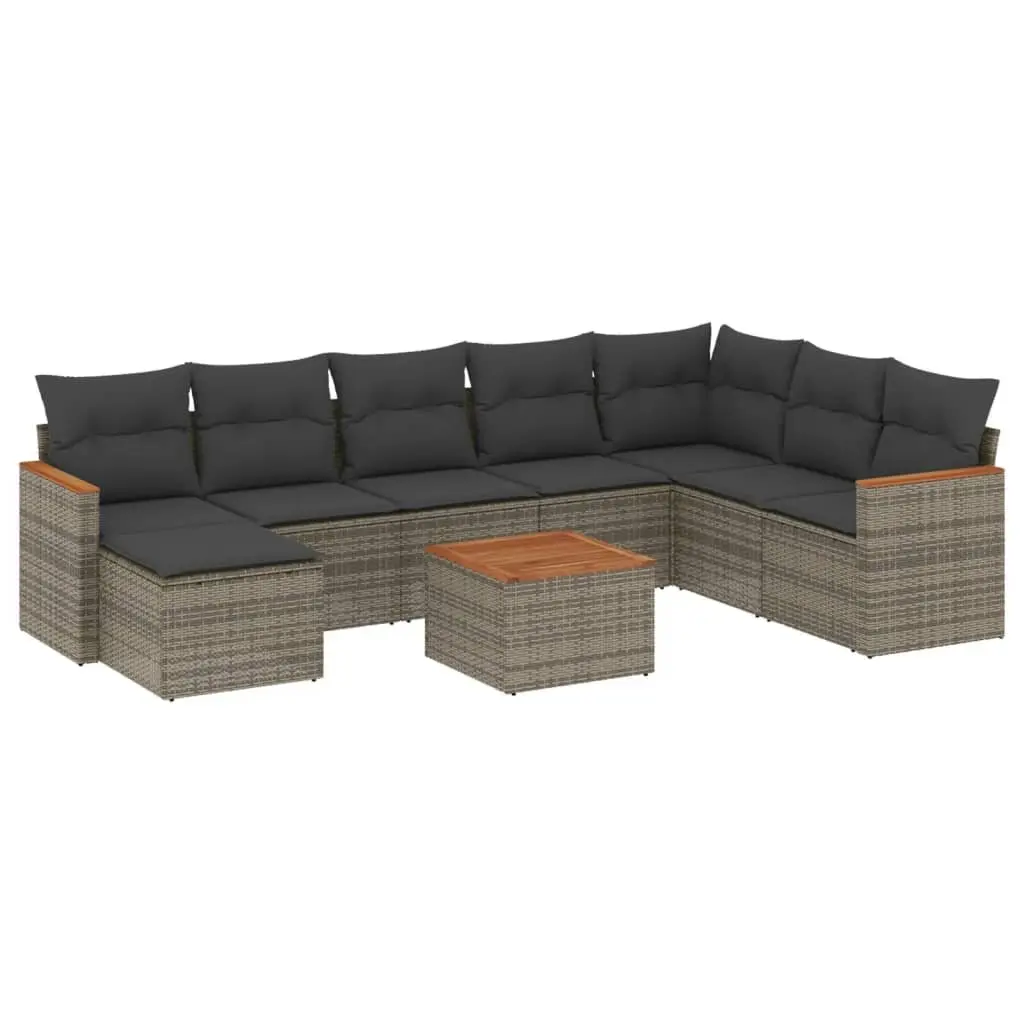 9 Piece Garden Sofa Set